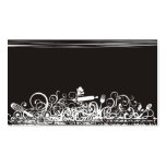 ornamental kitchen utensils business card black