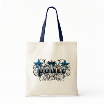 Ornamental Police Officer Canvas Bag