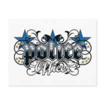 Ornamental Police Officer Postcards