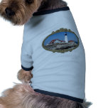 Ornamental Stone Frame Portland Head Pet Tee Shirt