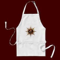 Ornamental Sun Dragon aprons