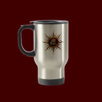 Ornamental Sun Dragon mugs