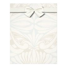 ornate art nouveau style abstract pattern letterhead