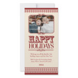Ornate Borders Holiday Photo Card