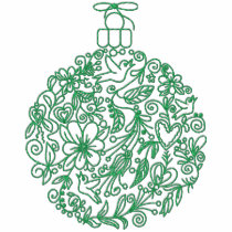 Ornate Christmas Ball Ornament Decoration Polo