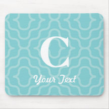 Ornate Contemporary Monogram - Letter C Mouse Mat