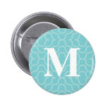 Ornate Contemporary Monogram - Letter M Pins