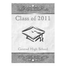 Ornate Customizable Graduation Invitations invitations