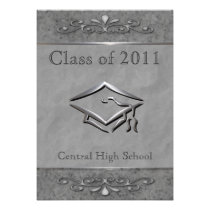 Ornate Customizable Graduation Invitations invitations