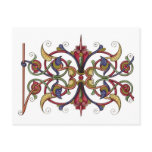 Ornate design postcards