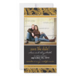Ornate Floral Save the Date Announcement