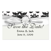 ornate formal black white damask sticker