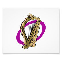 Ornate harp graphic purple ring.png photo art