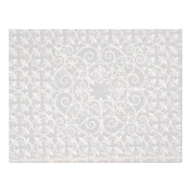 Ornate metal grate letterhead design