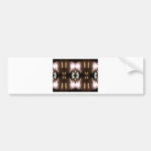 Ornate Metallica - Urban Futurism CricketDiane Bumper Sticker