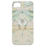 ornate pastel art nouveau pattern art iPhone 5 cases