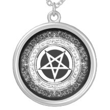 Ornate Pentagram Custom Necklace