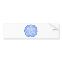Ornate Star of David Bumper Stickers