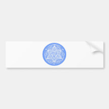 Ornate Star of David Bumper Stickers