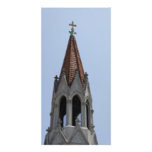 Ornate Steeple Custom Photo Card