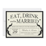 ORNATE VINTAGE WEDDING | SAVE THE DATE invitations