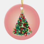 Ornement : Arbre de Noël coloré