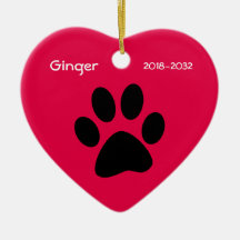 Ornement commémoratif de Noël de chat d'animal fam