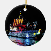 Ornement de bateau de pirate