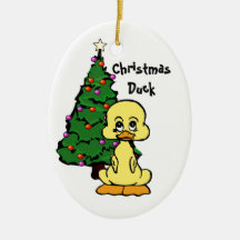 Ornement de canard de Noël