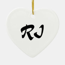 Ornement de coeur d'Île de Rhode