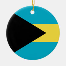 Ornement de drapeau des Bahamas
