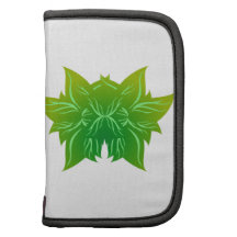 Ornement de feuilles leaves agenda folio