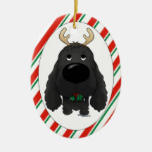Ornement de Noël de cocker