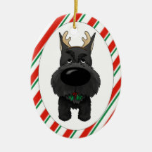 Ornement de Noël de Schnauzer