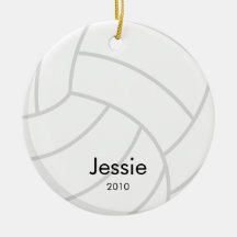 Ornement de Noël de volleyball