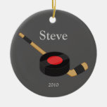 Ornement de Noël d'hockey