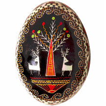 Ornement de Pysanky (oeuf de pâques d'Ukrainien) Photo Sculptures