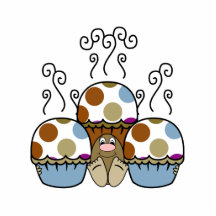 Ornement mignon de monstre de petit gâteau de poin découpages en acrylique