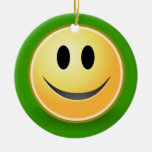 Ornement souriant de souvenir de félicitations de 