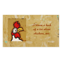 Ornithologist business card