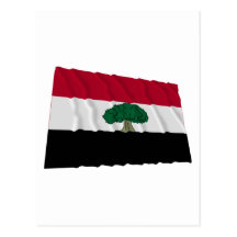 Oromia Waving Flag Postcard