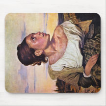 Orphan On The Cemetery Mouse Pad