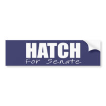 ORRIN HATCH Election Gear bumper stickers