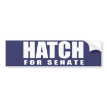 ORRIN HATCH Election Gear bumper stickers