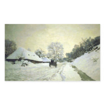 Orsay-brut by Claude Monet Rectangular Stickers