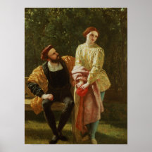 Orsino and Viola Print