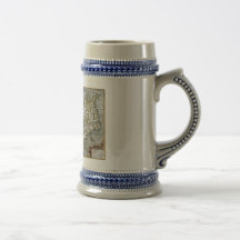 Ortelius Map Sea Monsters Mug