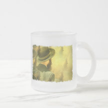 Orthodox Jew Frosted Glass Mug