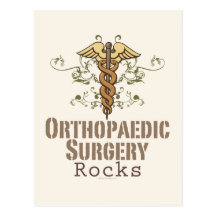 Orthopaedic Surgery Rocks Postcard