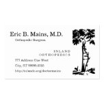 Orthopedic Surgeon Crooked Tree Business Card Template